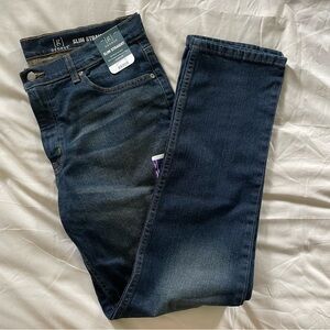 George men’s slim straight stretch jeans - size 34x32